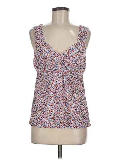 Pre-owned Cabi Sleeveless Blouse In Blue