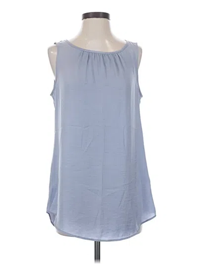 Pre-owned Cabi Sleeveless Blouse In Blue
