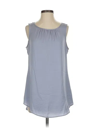 Pre-owned Cabi Sleeveless Blouse In Gray