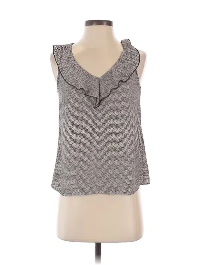 Pre-owned Cabi Sleeveless Blouse In Gray