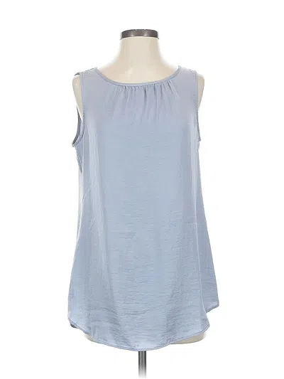 Pre-owned Cabi Sleeveless Blouse In Gray