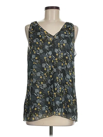 Pre-owned Cabi Sleeveless Blouse In Gray
