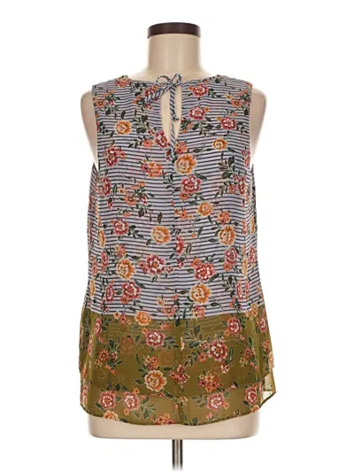 Pre-owned Cabi Sleeveless Blouse In Gray