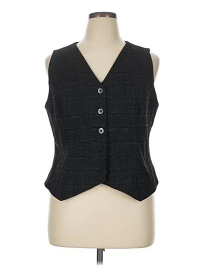 Pre-owned Cabi Sleeveless Blouse In Gray