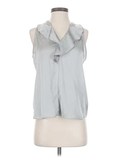 Pre-owned Cabi Sleeveless Blouse In Gray