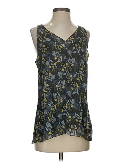 Pre-owned Cabi Sleeveless Blouse In Gray