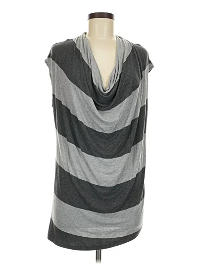 Pre-owned Cabi Sleeveless Blouse In Gray