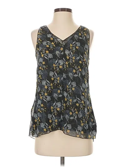 Pre-owned Cabi Sleeveless Blouse In Gray