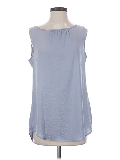 Pre-owned Cabi Sleeveless Blouse In Gray
