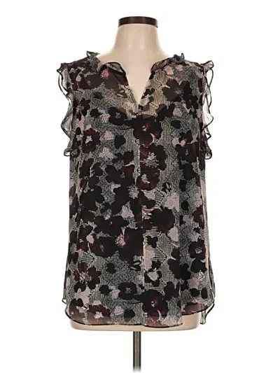 Pre-owned Cabi Sleeveless Blouse In Gray
