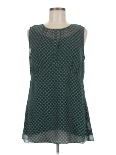 Cabi Sleeveless Blouse In Green