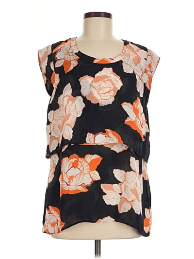 Pre-owned Cabi Sleeveless Blouse In Orange
