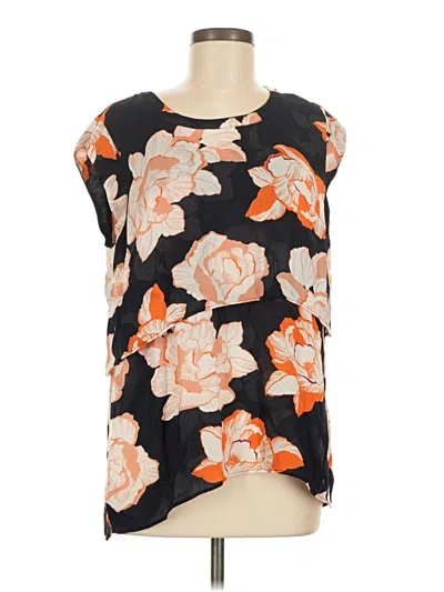 Pre-owned Cabi Sleeveless Blouse In Orange