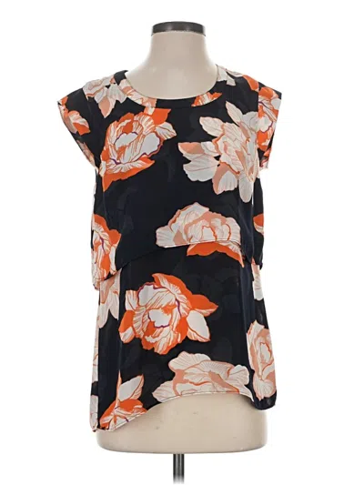 Pre-owned Cabi Sleeveless Blouse In Orange