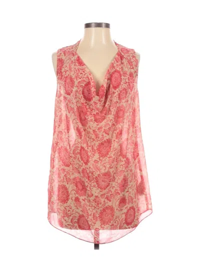Pre-owned Cabi Sleeveless Blouse In Pink