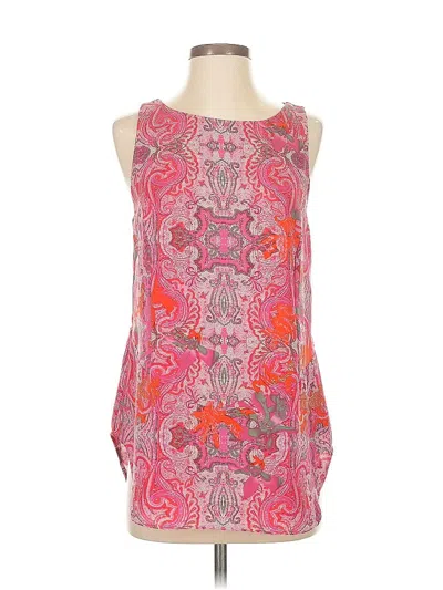 Pre-owned Cabi Sleeveless Blouse In Pink