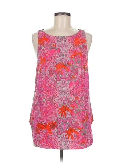 Pre-owned Cabi Sleeveless Blouse In Pink