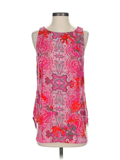 Pre-owned Cabi Sleeveless Blouse In Pink