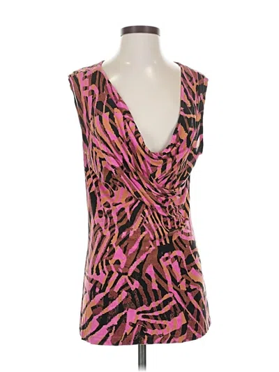 Pre-owned Cabi Sleeveless Blouse In Pink