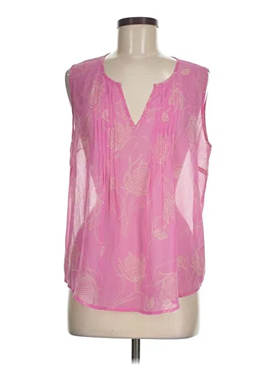 Pre-owned Cabi Sleeveless Blouse In Pink