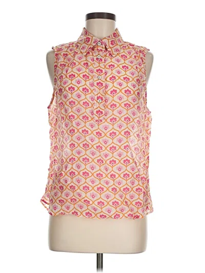 Pre-owned Cabi Sleeveless Blouse In Pink