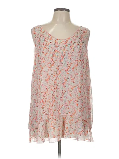 Pre-owned Cabi Sleeveless Blouse In Pink