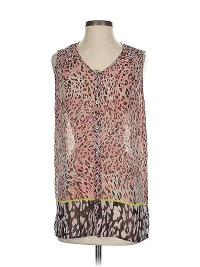 Pre-owned Cabi Sleeveless Blouse In Pink