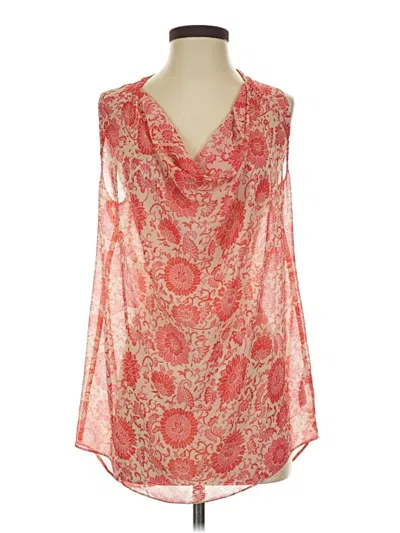 Pre-owned Cabi Sleeveless Blouse In Pink