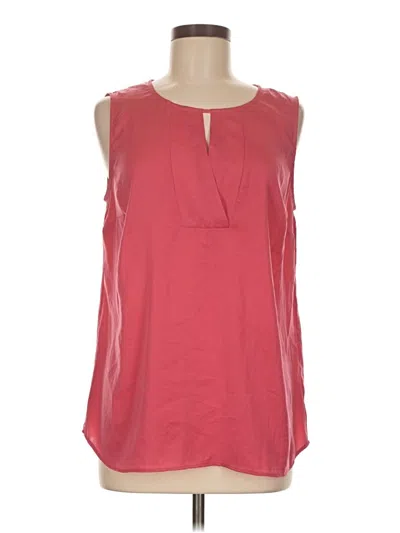 Pre-owned Cabi Sleeveless Blouse In Pink