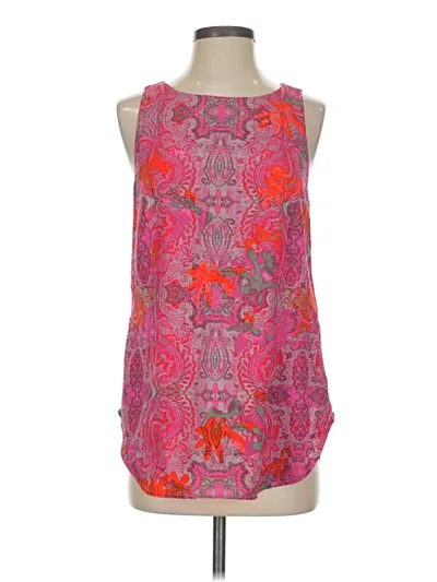 Pre-owned Cabi Sleeveless Blouse In Pink