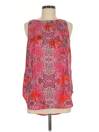 Pre-owned Cabi Sleeveless Blouse In Pink