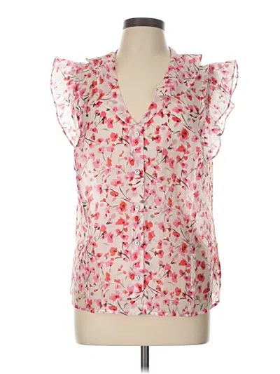 Pre-owned Cabi Sleeveless Blouse In Pink