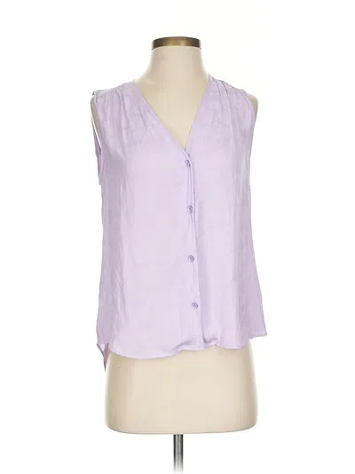 Pre-owned Cabi Sleeveless Blouse In Purple