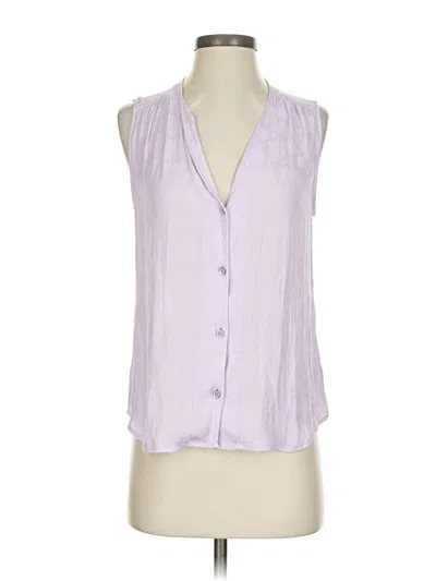 Pre-owned Cabi Sleeveless Blouse In Purple