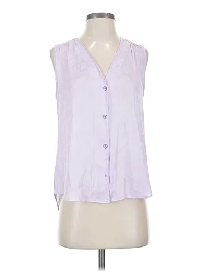 Pre-owned Cabi Sleeveless Blouse In Purple