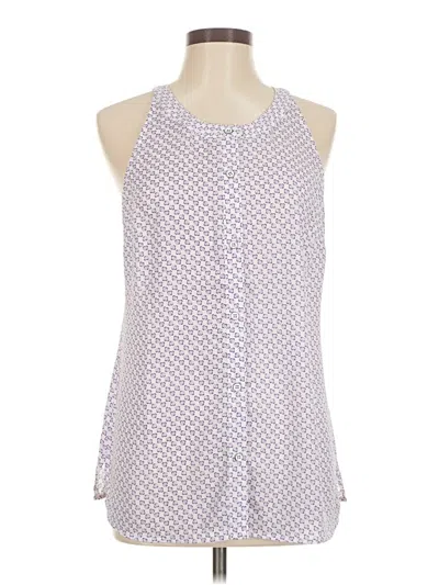 Pre-owned Cabi Sleeveless Blouse In Purple