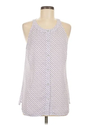 Pre-owned Cabi Sleeveless Blouse In Purple