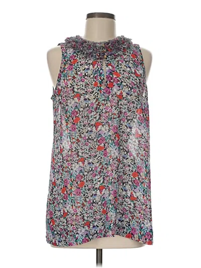 Pre-owned Cabi Sleeveless Blouse In Purple
