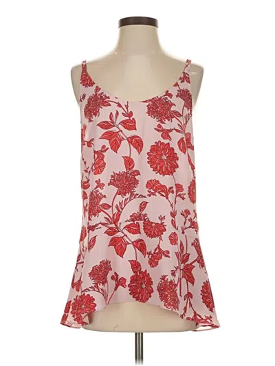 Pre-owned Cabi Sleeveless Blouse In Red
