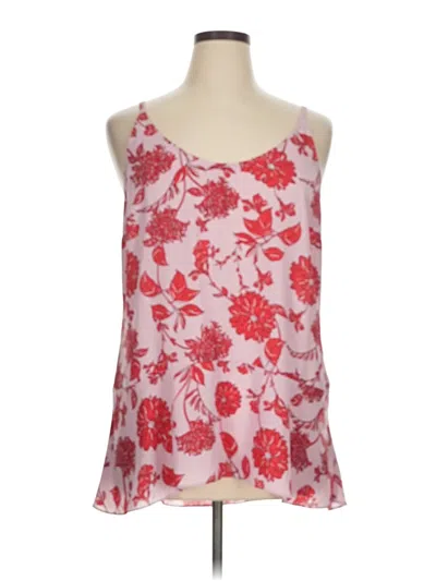 Pre-owned Cabi Sleeveless Blouse In Red