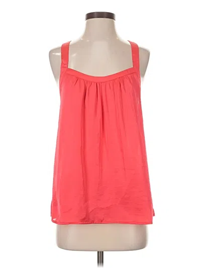 Pre-owned Cabi Sleeveless Blouse In Red