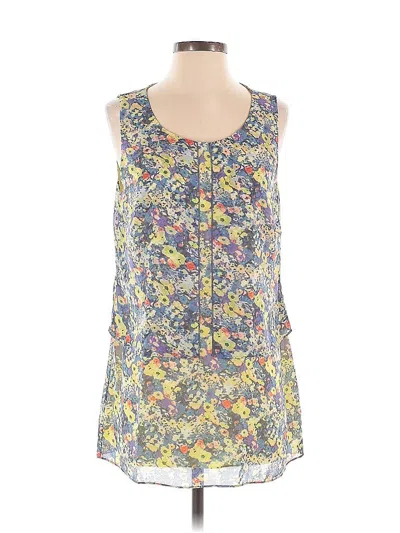 Pre-owned Cabi Sleeveless Blouse In Yellow