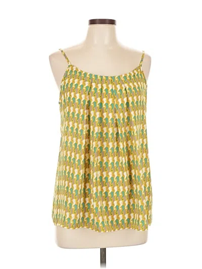 Pre-owned Cabi Sleeveless Blouse In Yellow