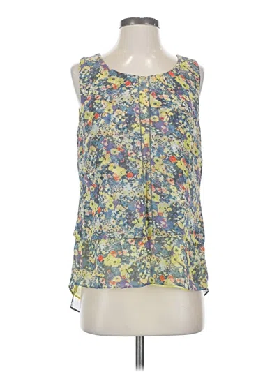 Pre-owned Cabi Sleeveless Blouse In Yellow