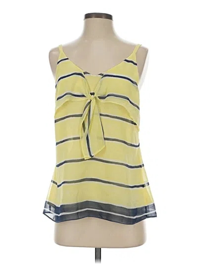 Pre-owned Cabi Sleeveless Blouse In Yellow