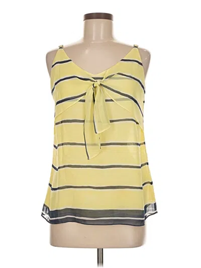 Pre-owned Cabi Sleeveless Blouse In Yellow