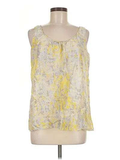 Pre-owned Cabi Sleeveless Blouse In Yellow