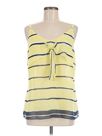 Pre-owned Cabi Sleeveless Blouse In Yellow