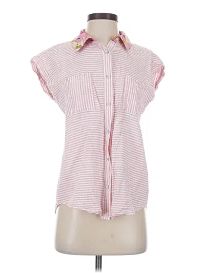Pre-owned Cabi Sleeveless Polo Shirt In Pink
