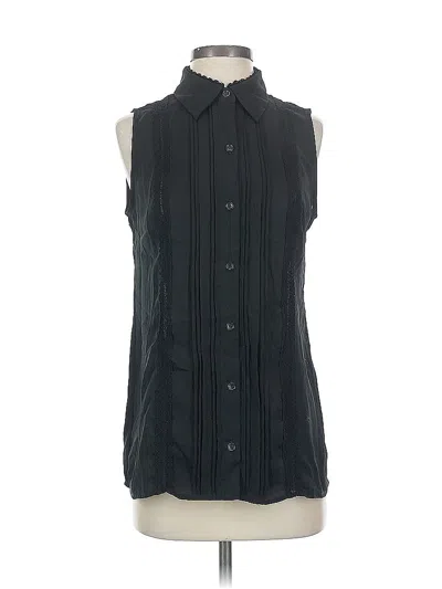 Pre-owned Cabi Sleeveless T-shirt In Black